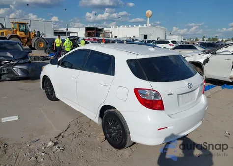 2010 Toyota Matrix из США, поврежденный, VIN 2T1KU4EE7AC196129